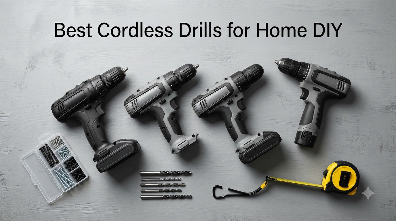 Best Cordless Drills for Home DIY