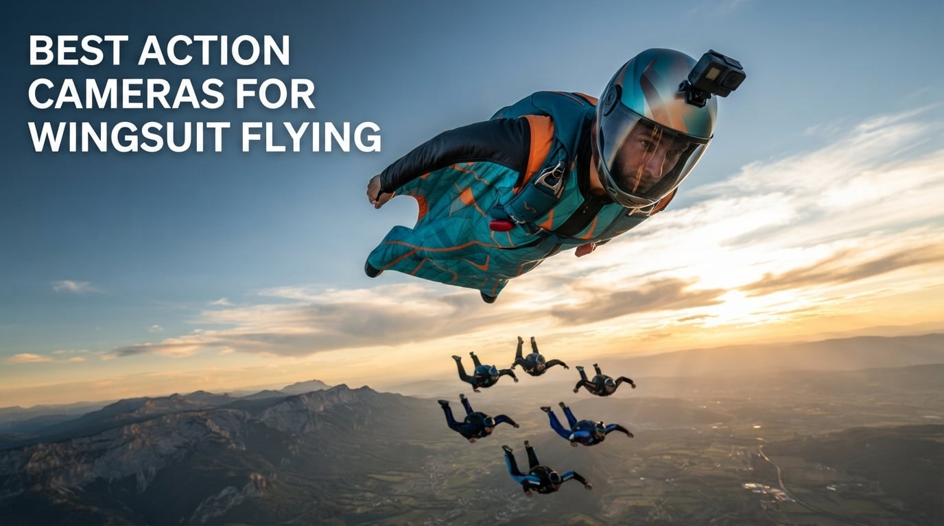 Best Action Cameras for Wingsuit Flying
