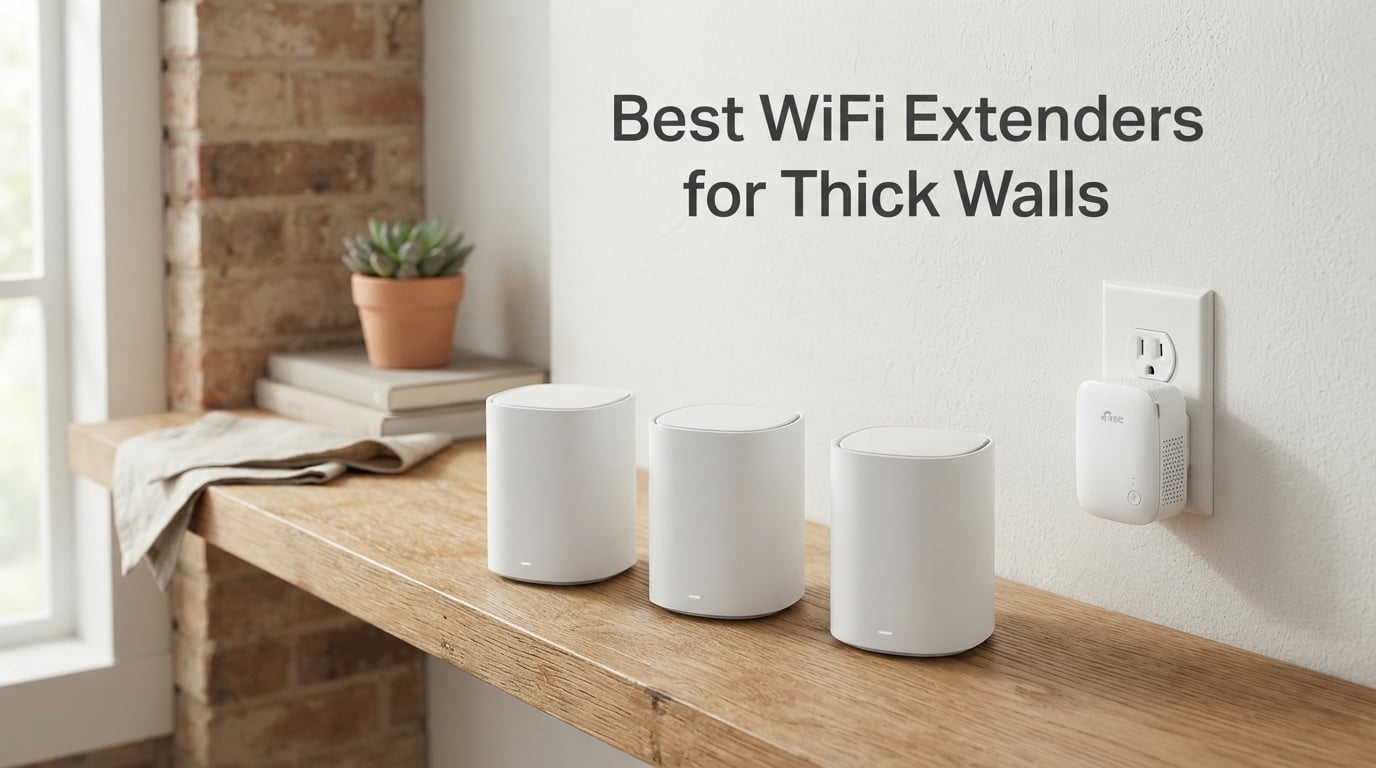 Best WiFi Extenders for Thick Walls