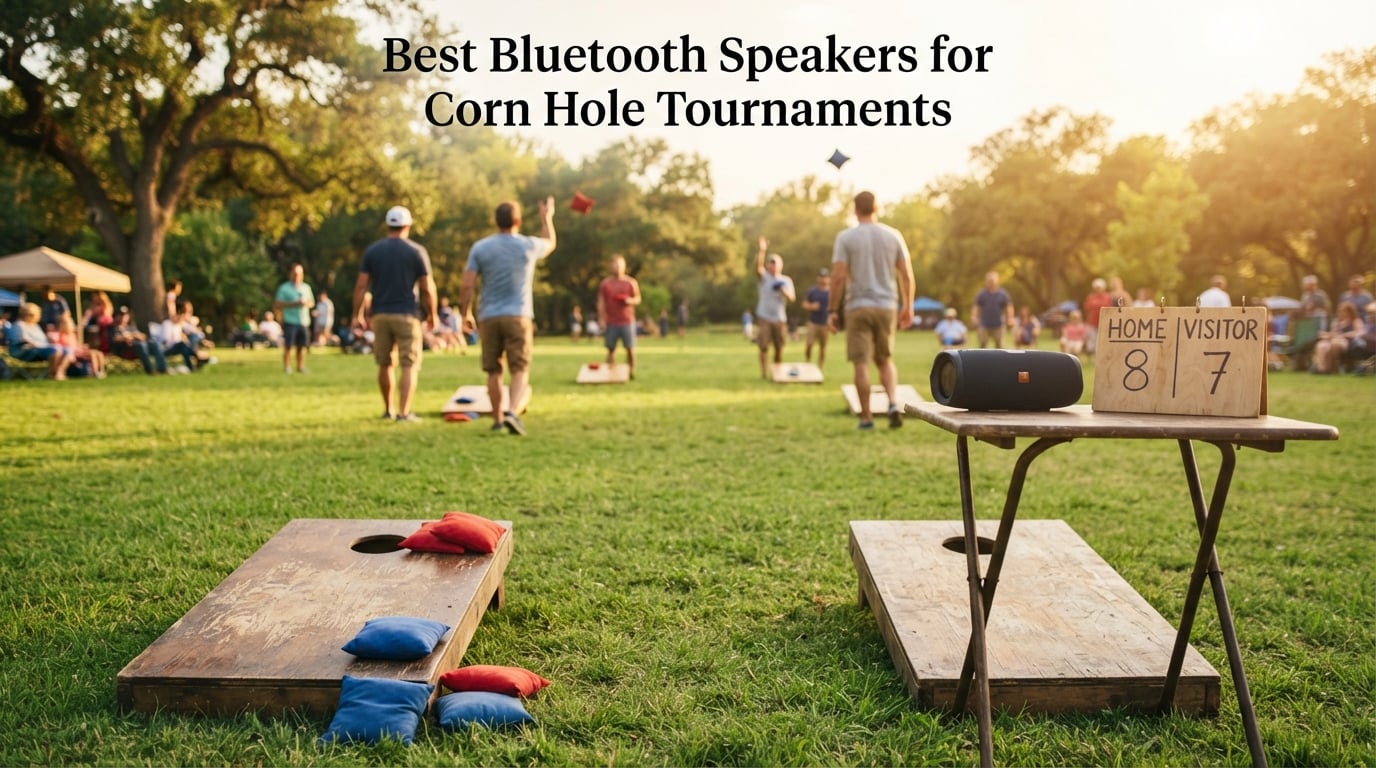 Best Bluetooth Speakers for Corn Hole Tournaments