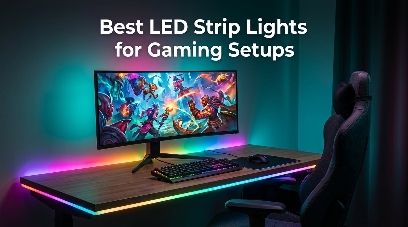 Best LED Strip Lights for Gaming Setups