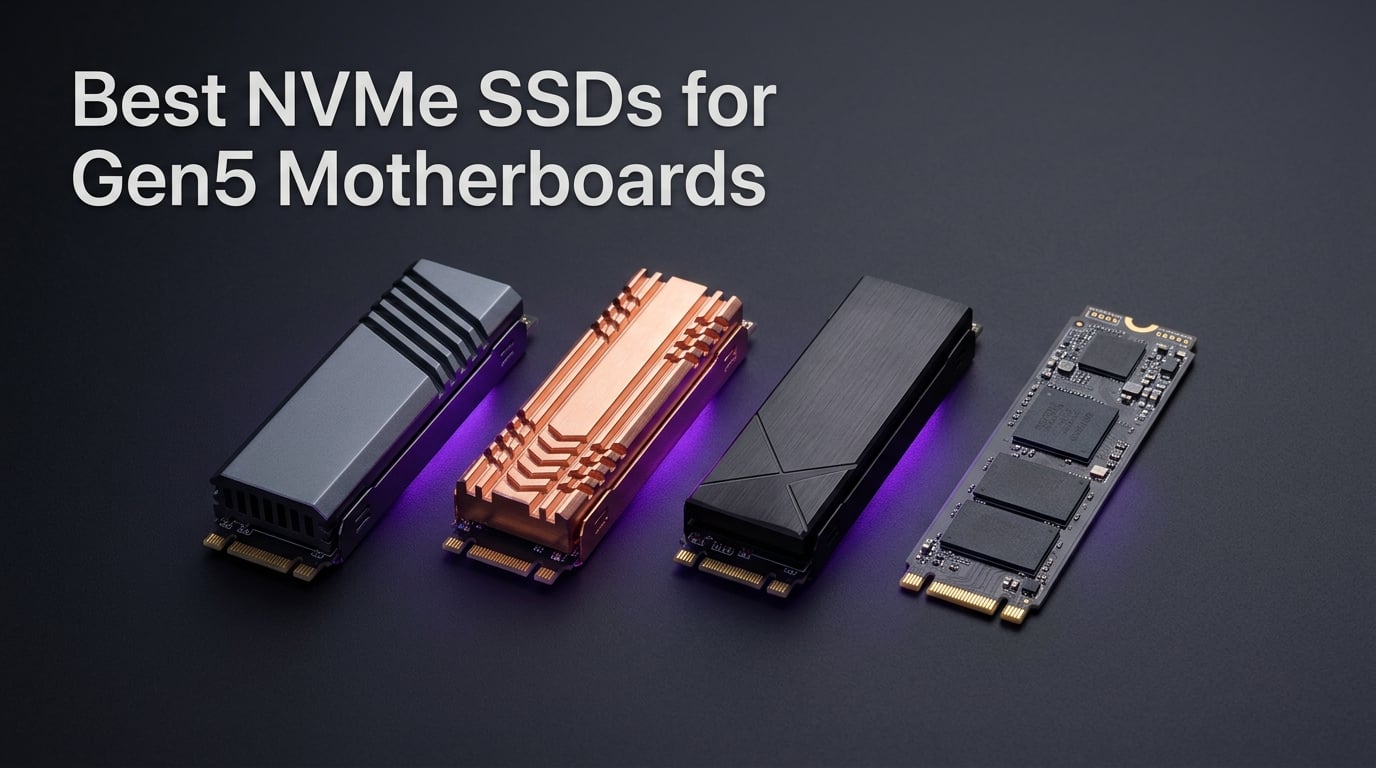 Best NVMe SSDs for Gen5 Motherboards