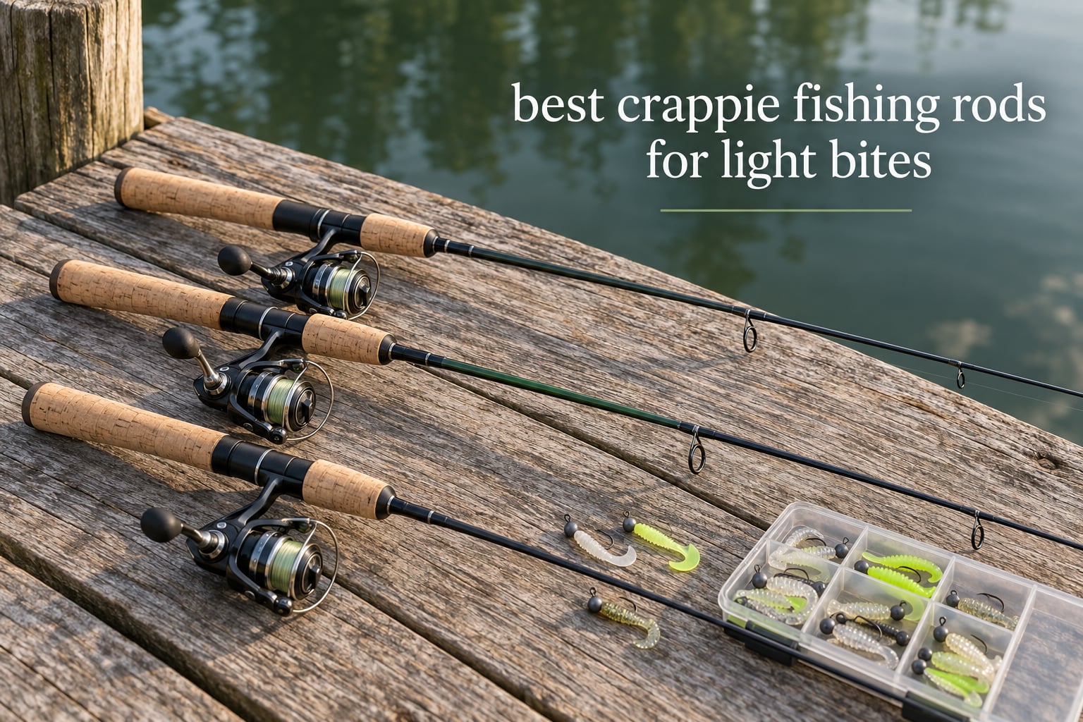 best crappie fishing rods for light bites