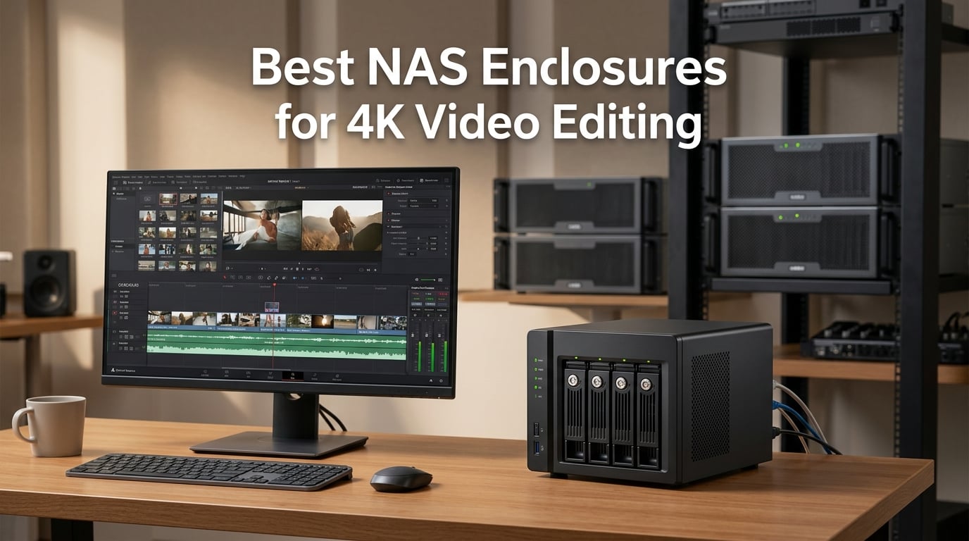 Best NAS Enclosures for 4K Video Editing