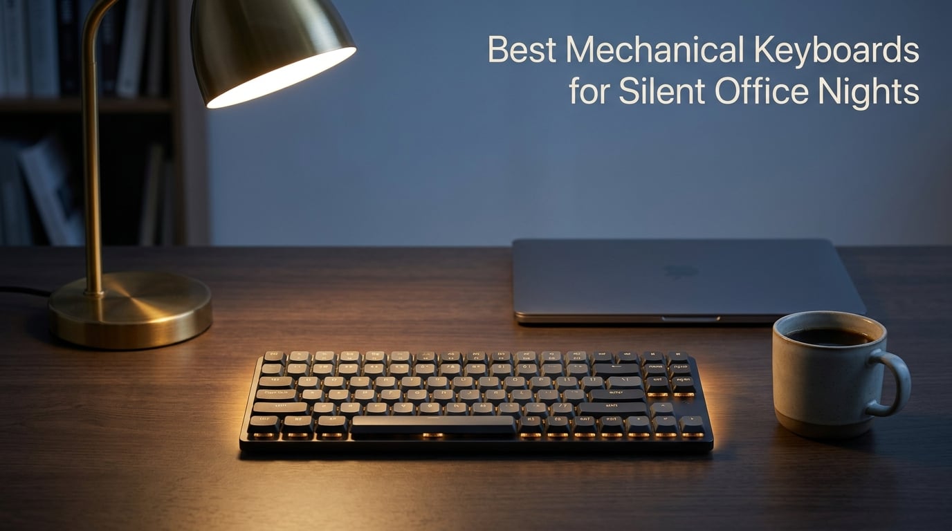 Best Mechanical Keyboards for Silent Office Nights