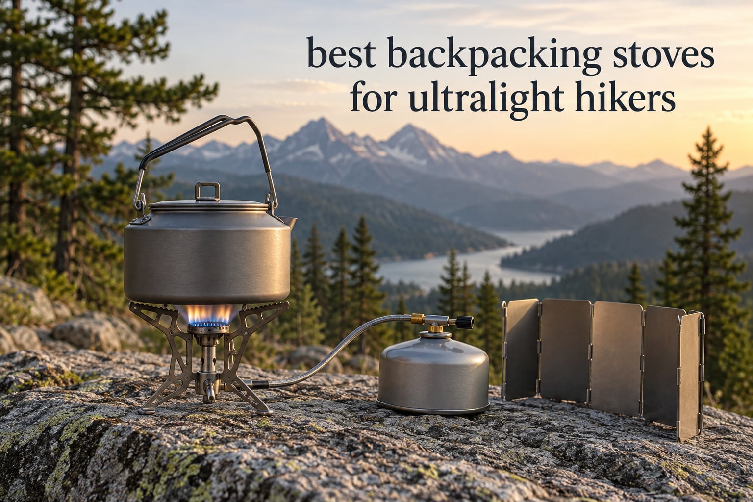 best backpacking stoves for ultralight hikers