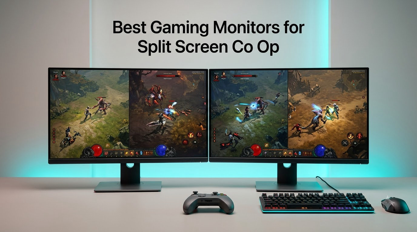 Best Gaming Monitors for Split Screen Co Op