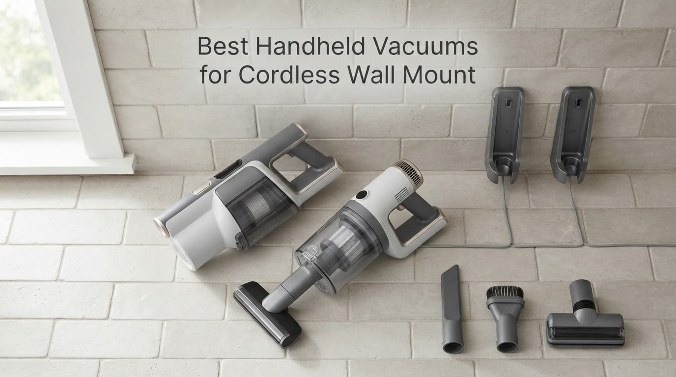 Best Handheld Vacuums for Cordless Wall Mount