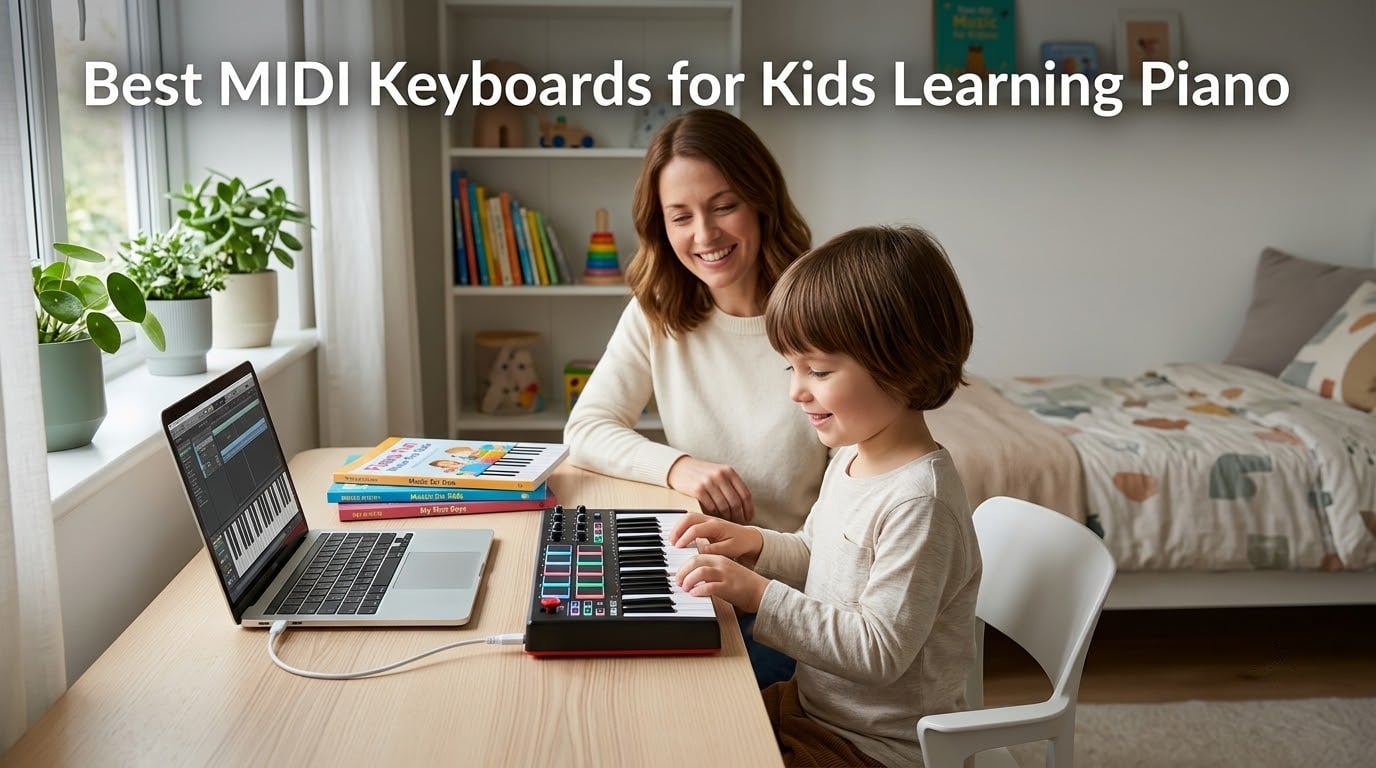 Best MIDI Keyboards for Kids Learning Piano