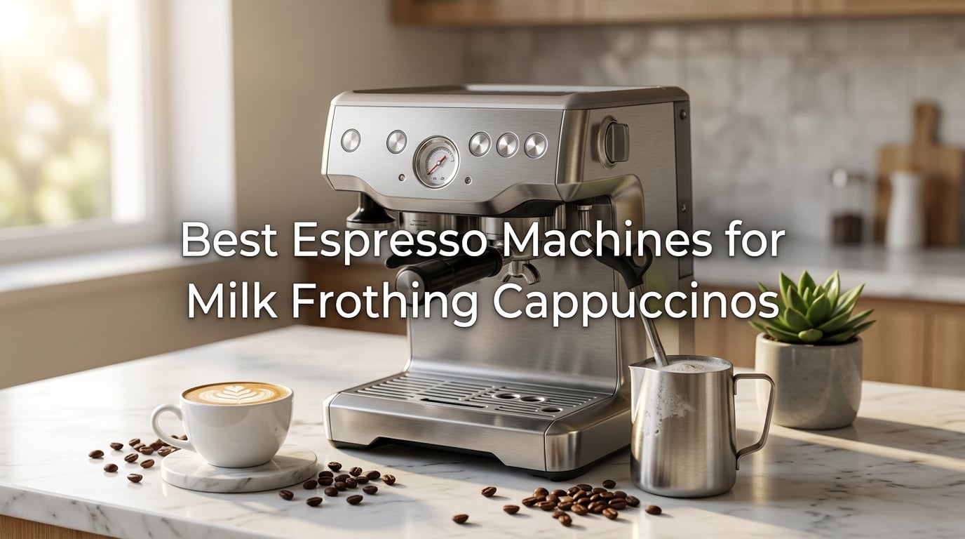 Best Espresso Machines for Milk Frothing Cappuccinos