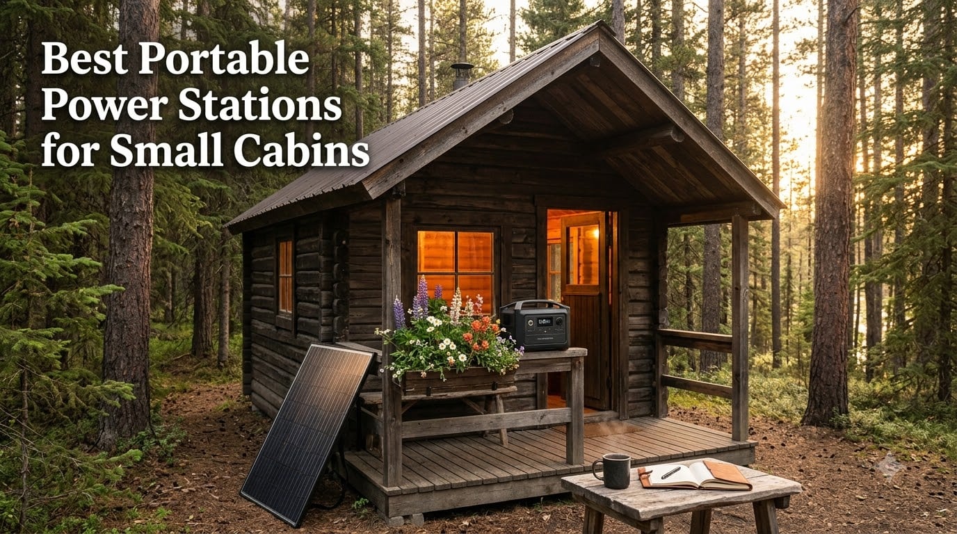 Best Portable Power Stations for Small Cabins