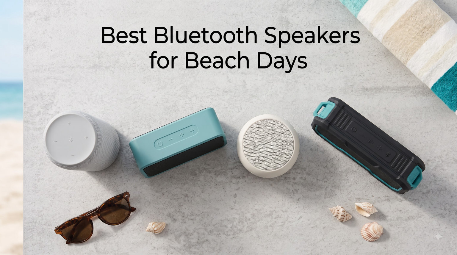 Best Bluetooth Speakers for Beach Days