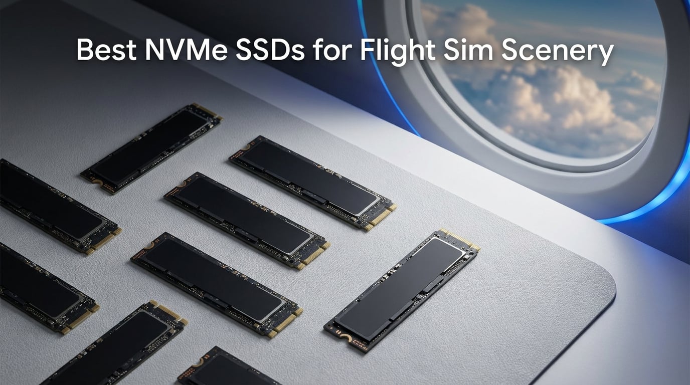 Best NVMe SSDs for Flight Sim Scenery
