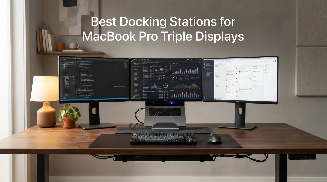 Best Docking Stations for MacBook Pro Triple Displays