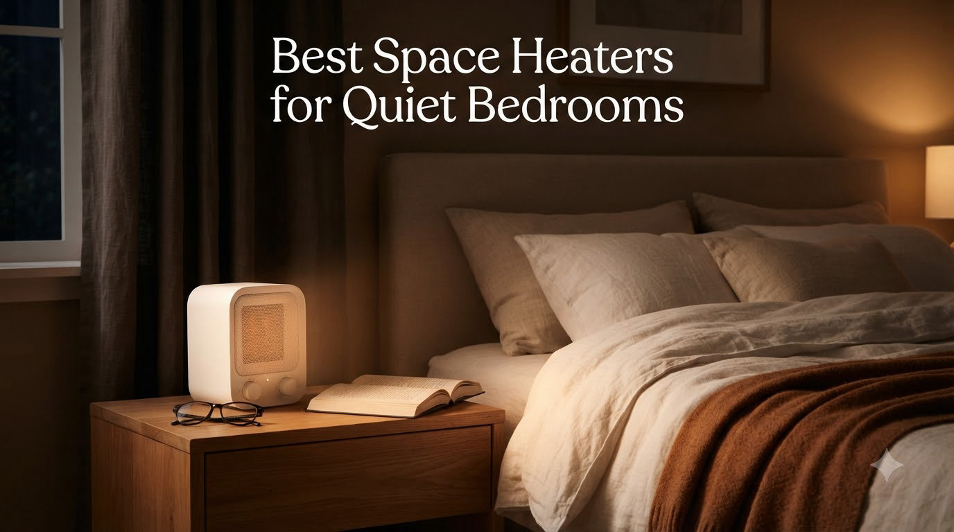 Best Space Heaters for Quiet Bedrooms