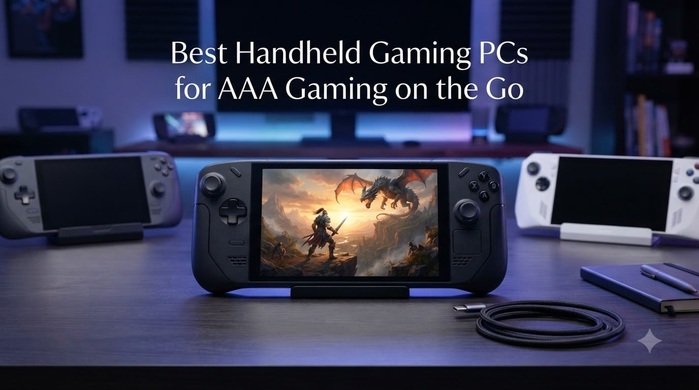 Best Handheld Gaming PCs for AAA Gaming on the Go