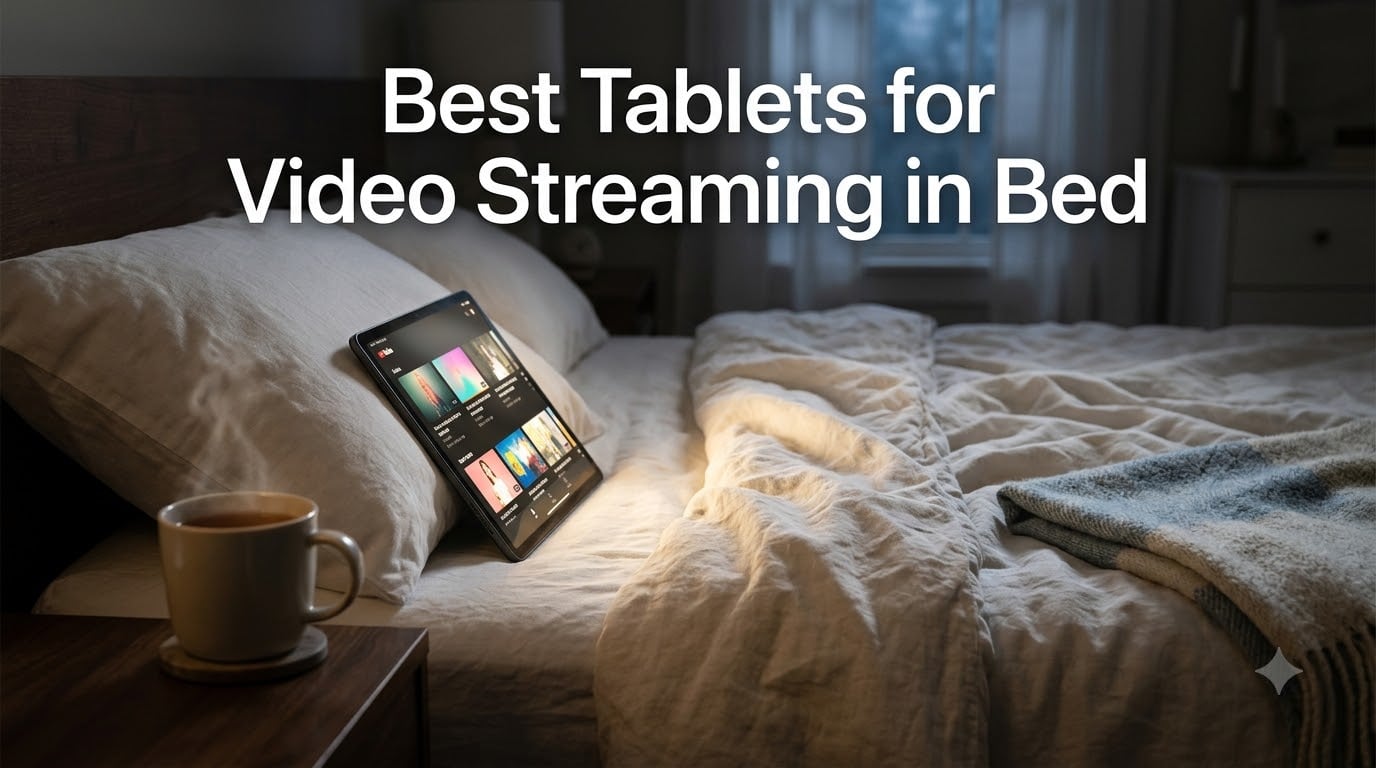 Best Tablets for Video Streaming in Bed