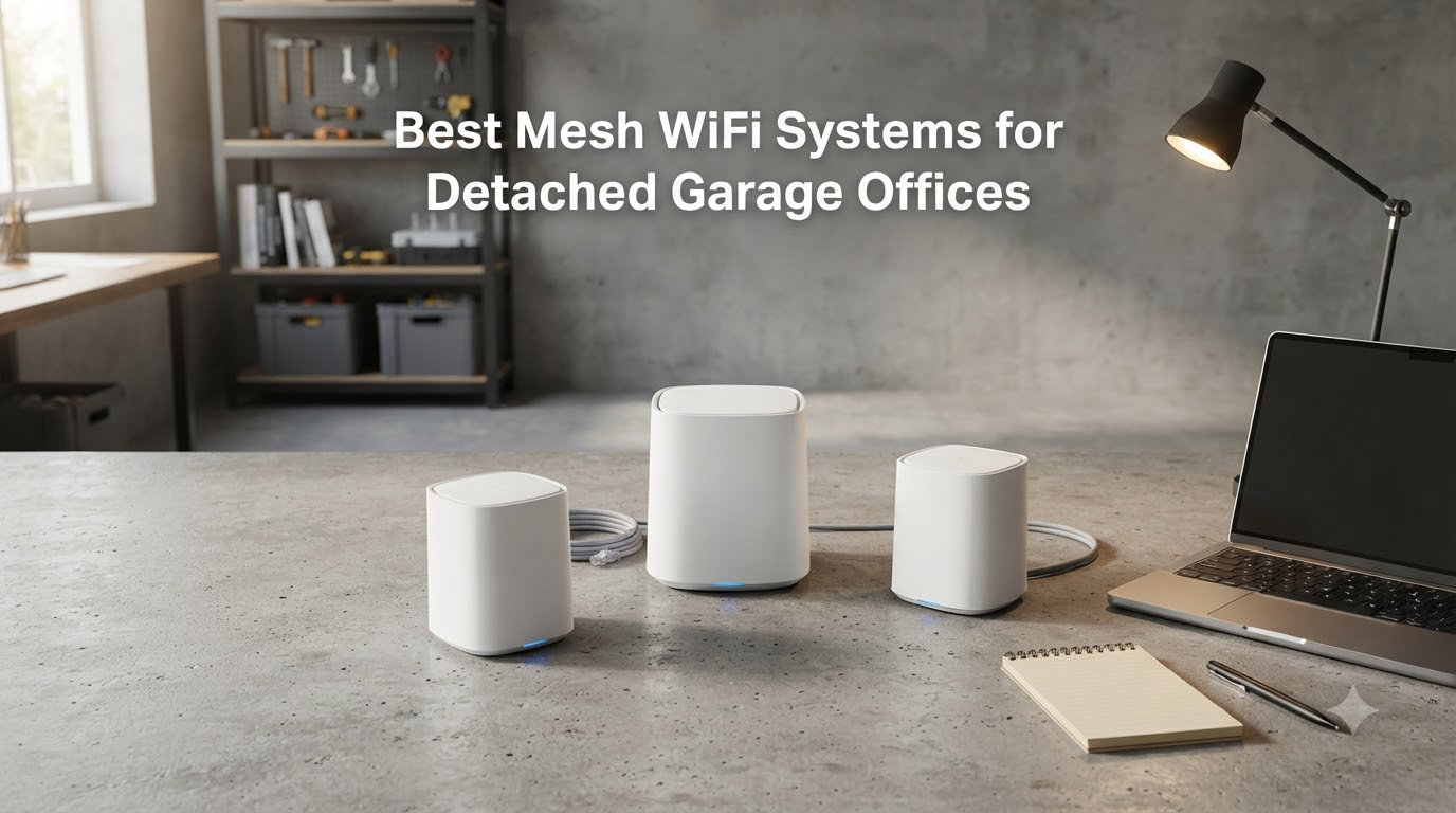 Best Mesh WiFi Systems for Detached Garage Offices