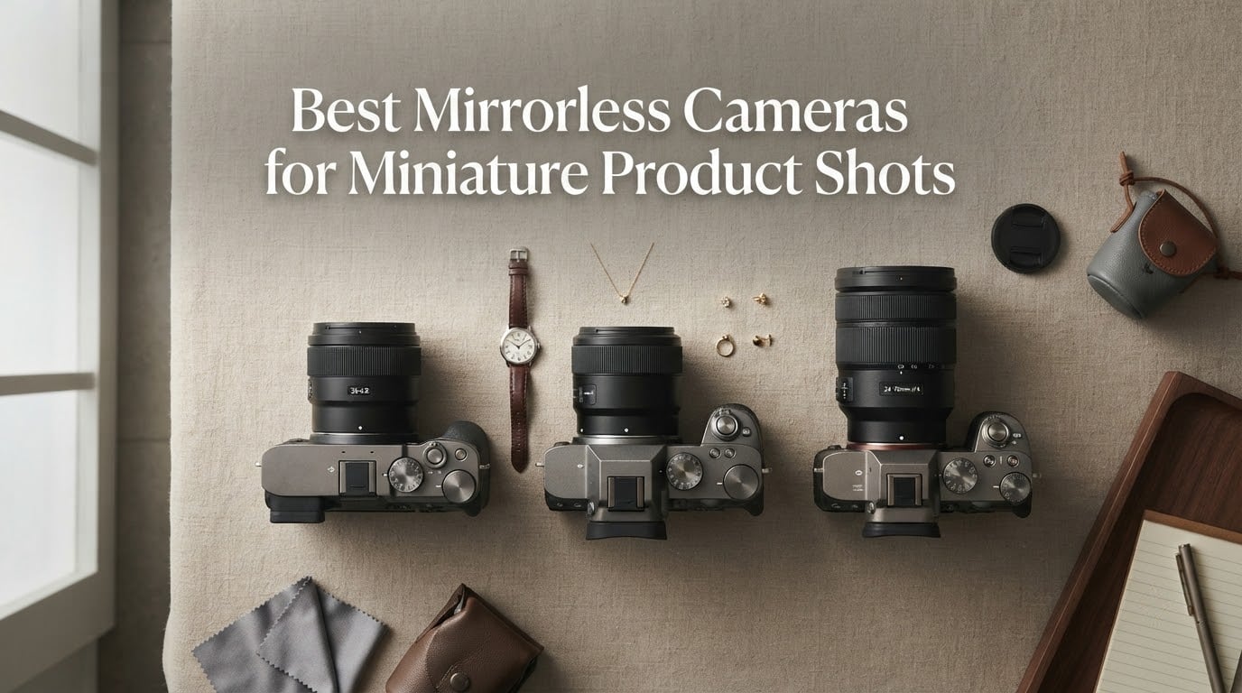 Best Mirrorless Cameras for Miniature Product Shots