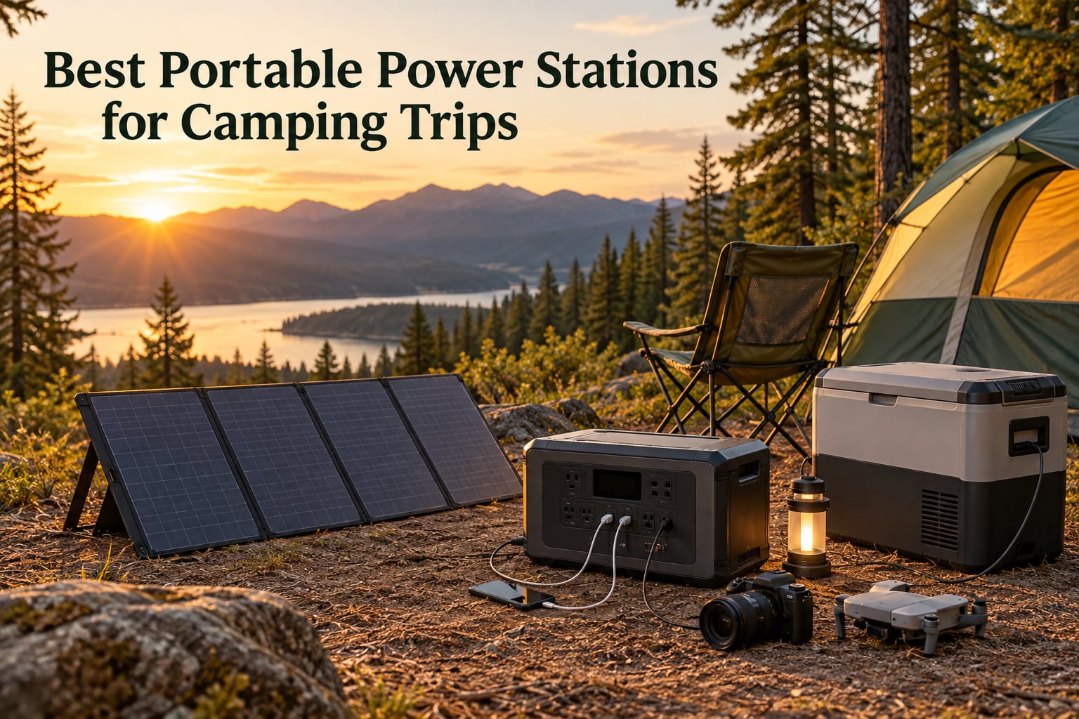 Best Portable Power Stations for Camping Trips