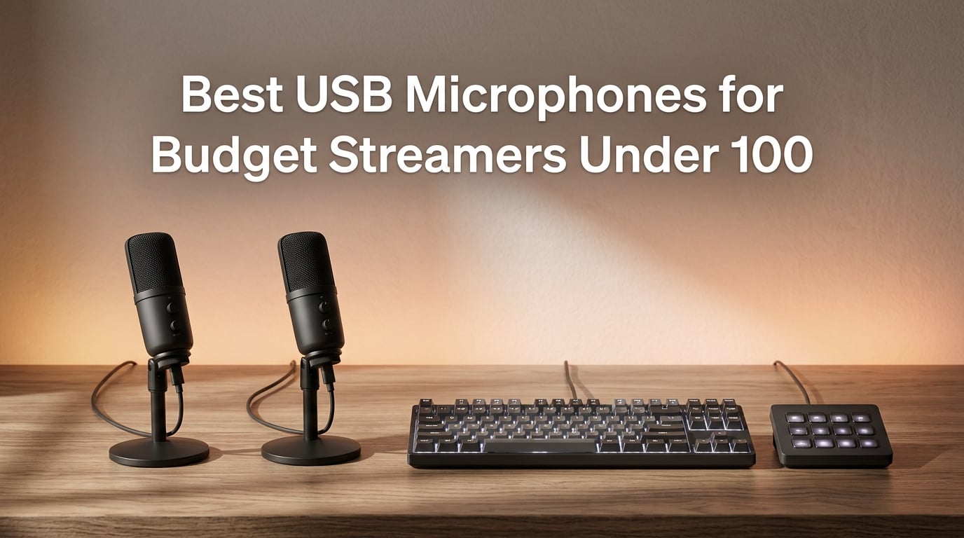 Best USB Microphones for Budget Streamers Under 100