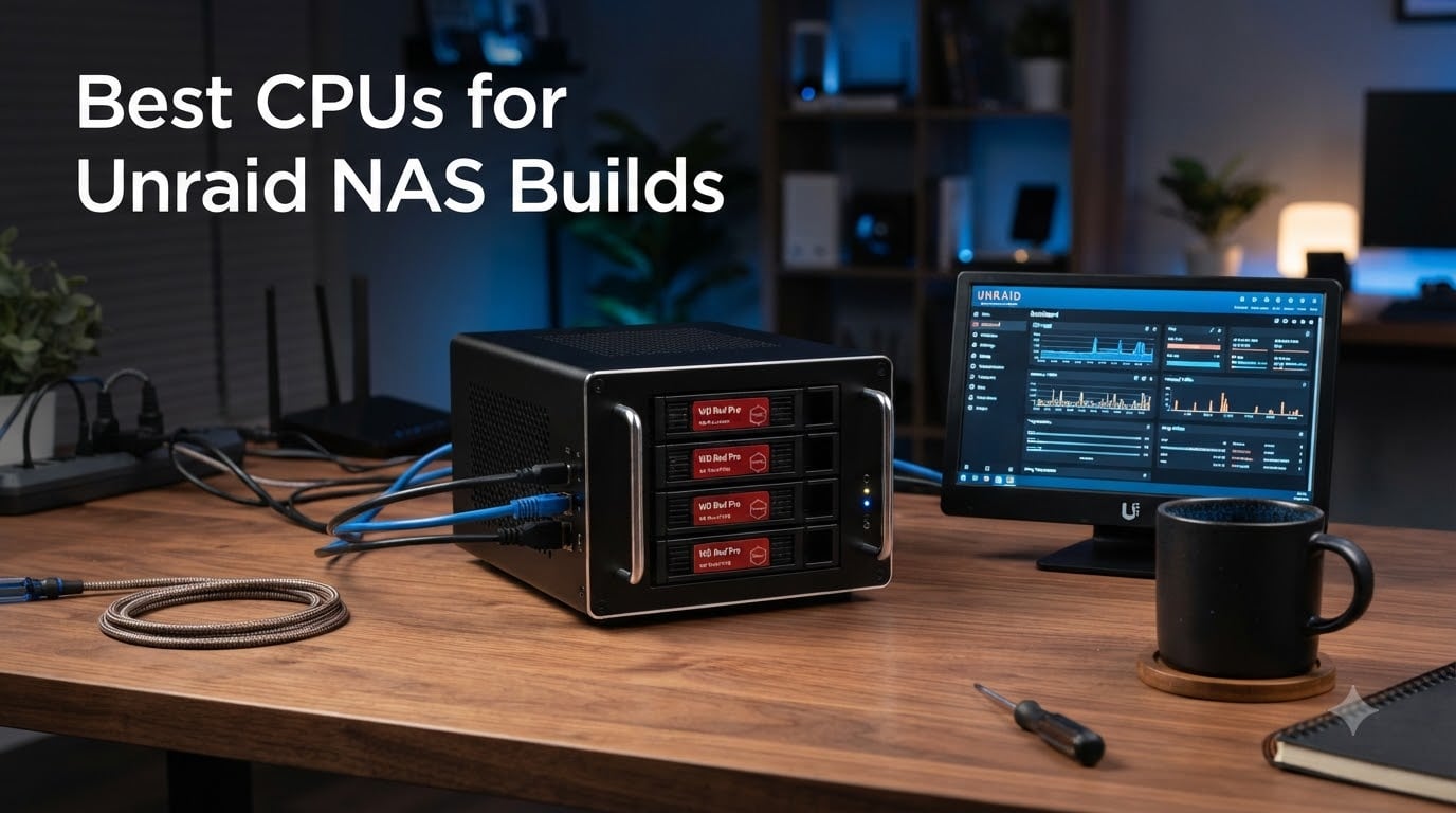 Best CPUs for Unraid NAS Builds