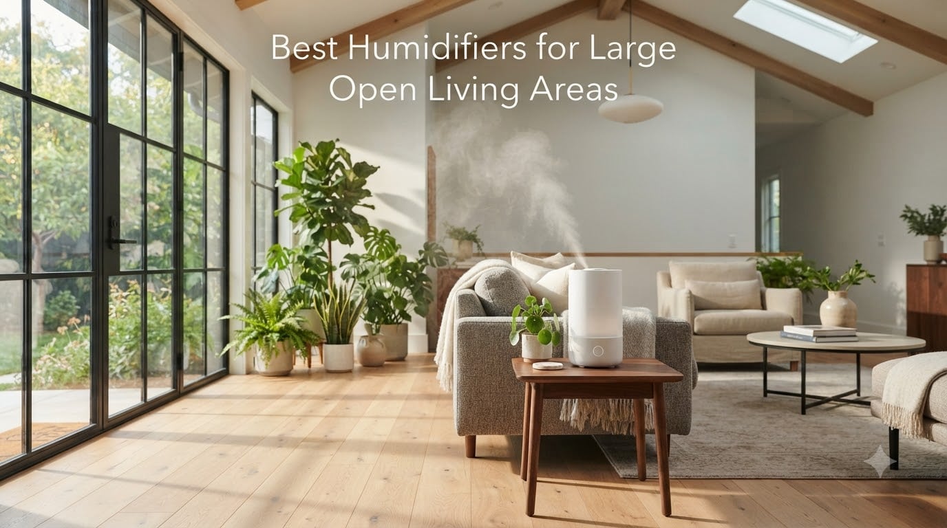 Best Humidifiers for Large Open Living Areas
