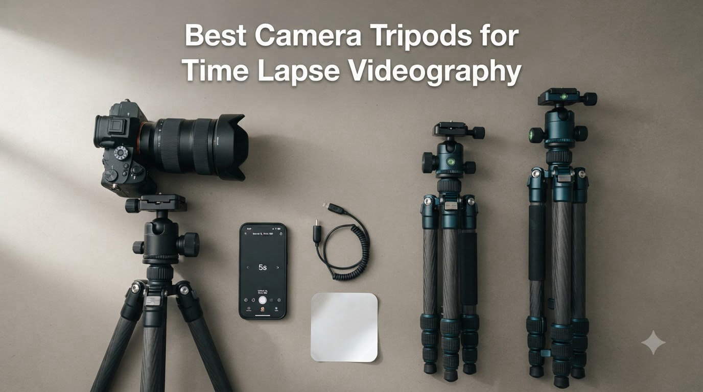 Best Camera Tripods for Time Lapse Videography