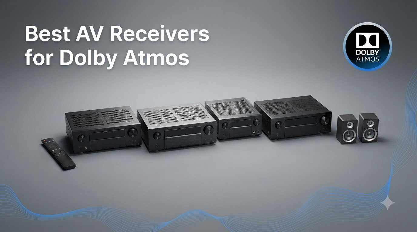 Best AV Receivers for Dolby Atmos