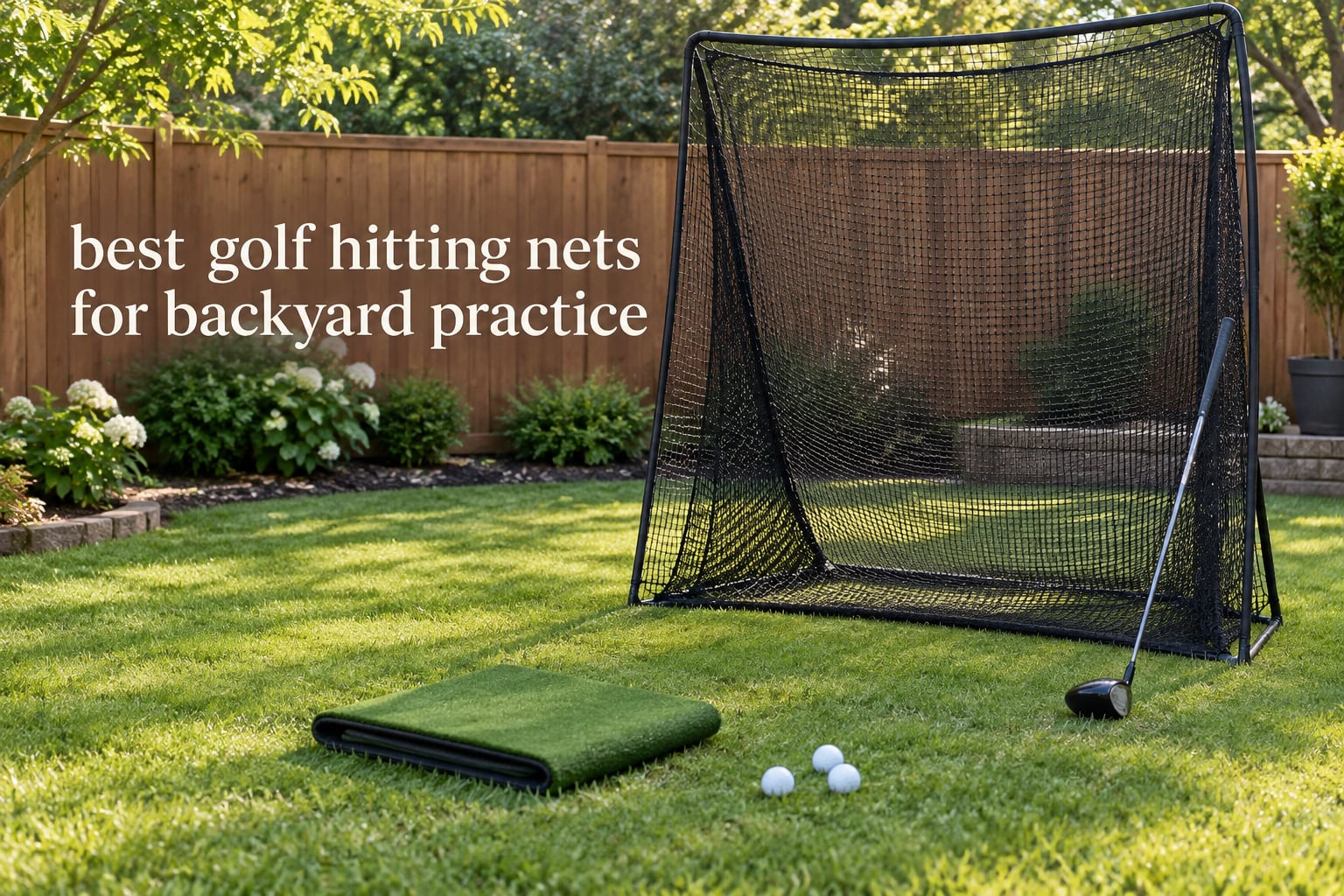 best golf hitting nets for backyard practice
