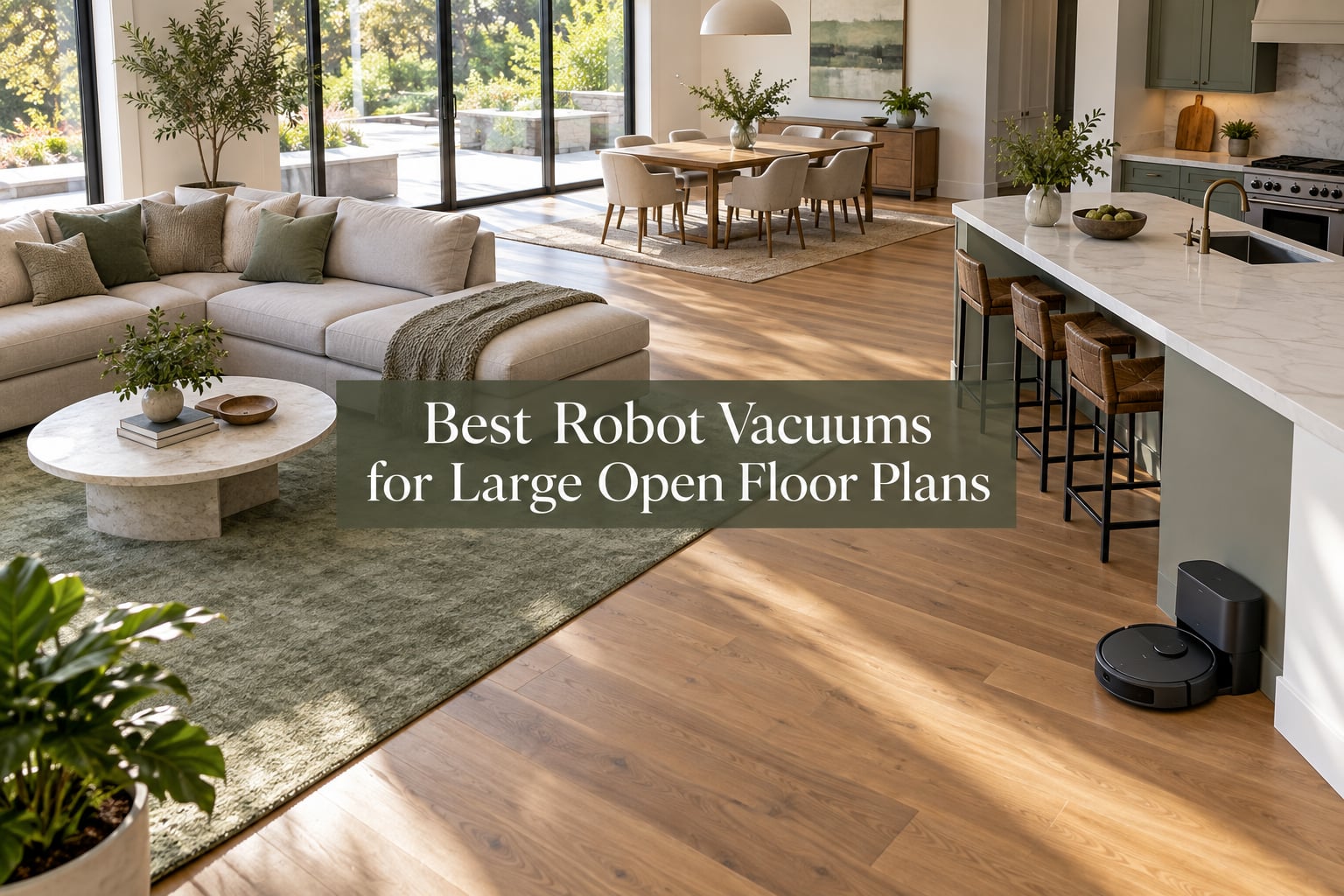 Best Robot Vacuums for Large Open Floor Plans