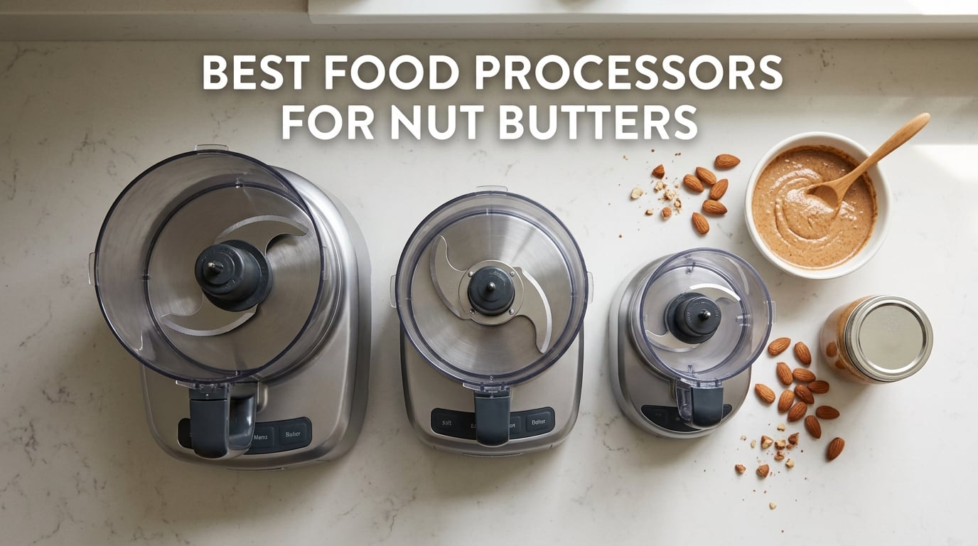 Best Food Processors for Nut Butters