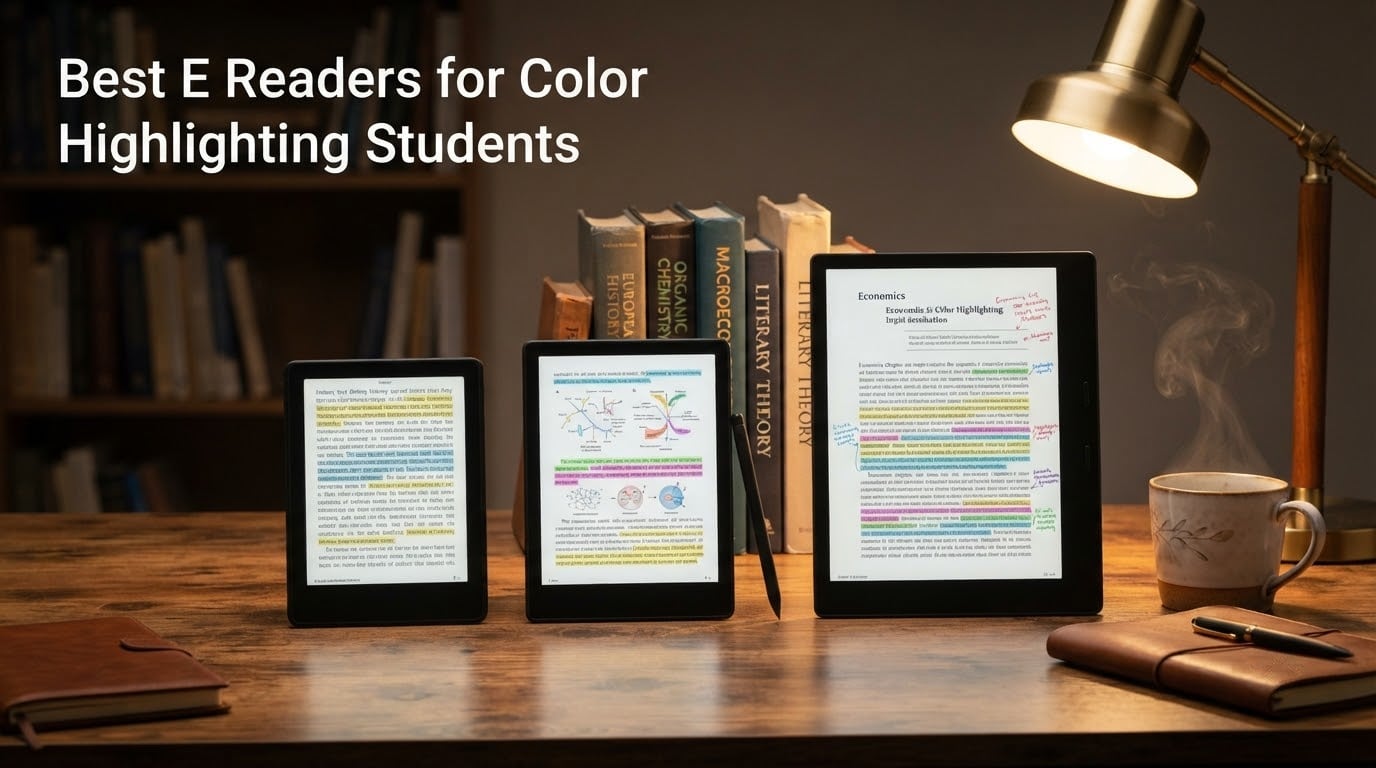 Best E Readers for Color Highlighting Students