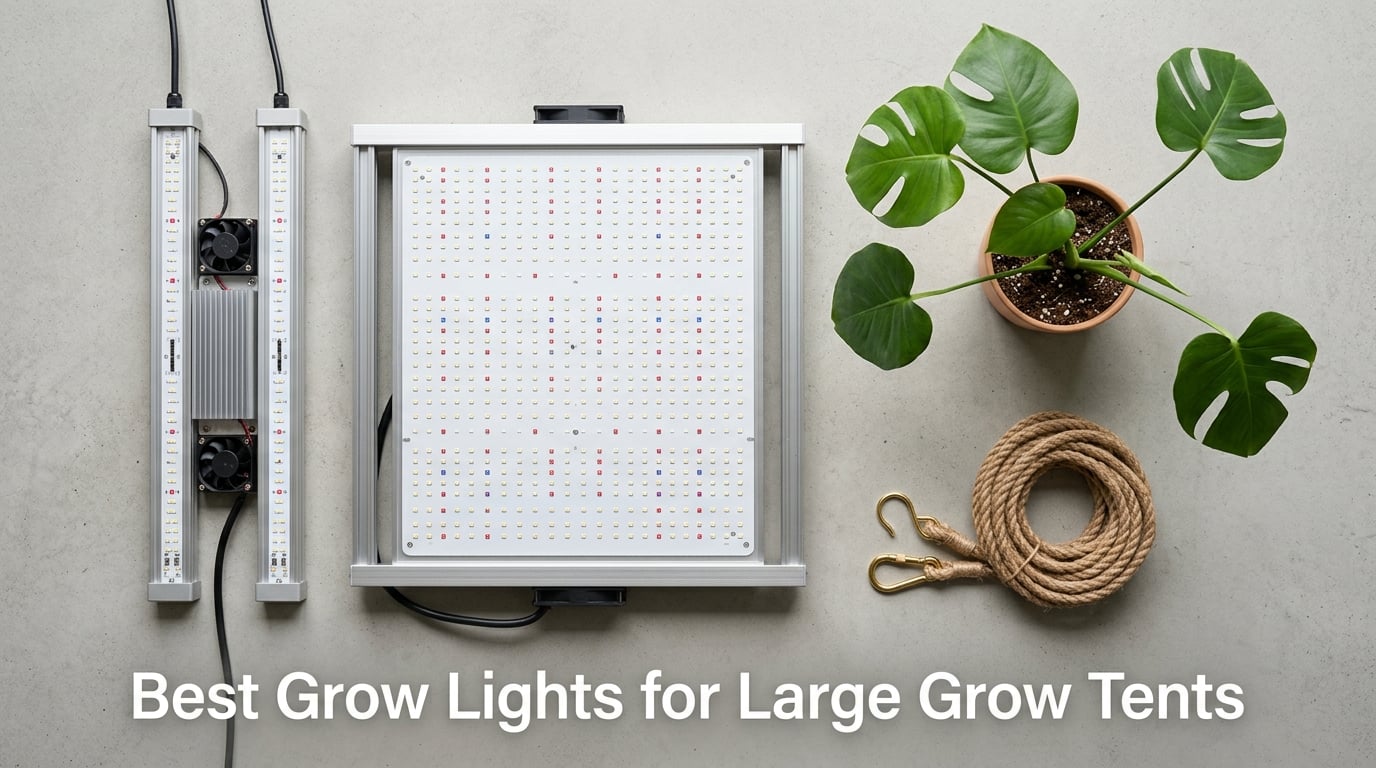 Best Grow Lights for Large Grow Tents
