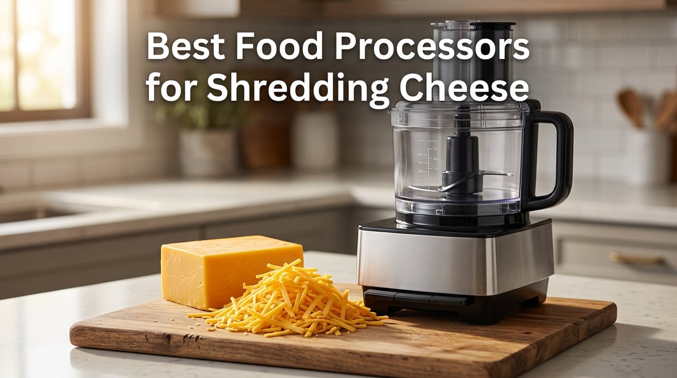 Best Food Processors for Shredding Cheese