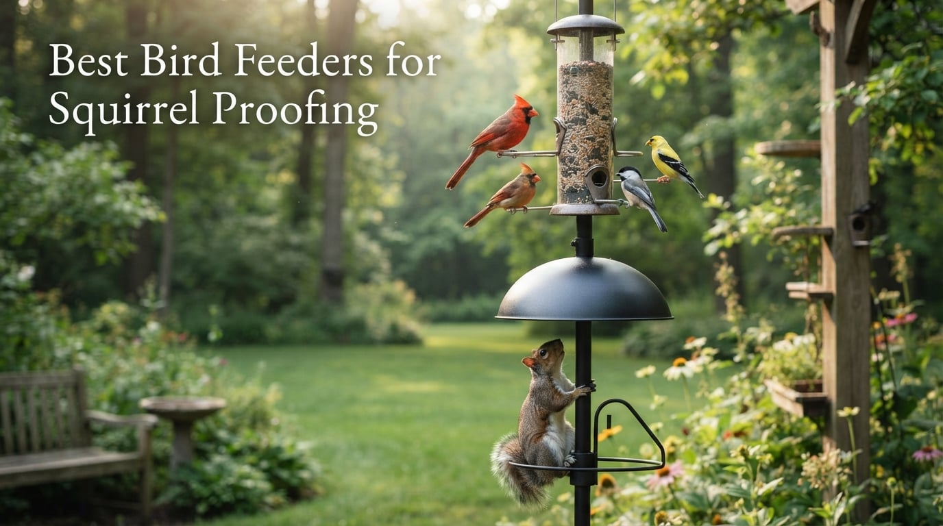 Best Bird Feeders for Squirrel Proofing