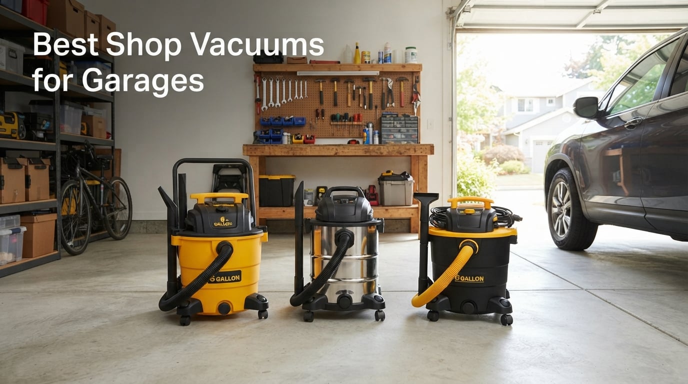 Best Shop Vacuums for Garages