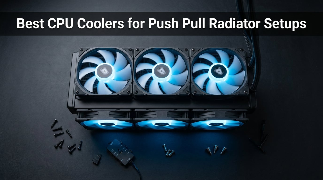 Best CPU Coolers for Push Pull Radiator Setups