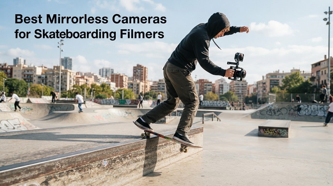 Best Mirrorless Cameras for Skateboarding Filmers