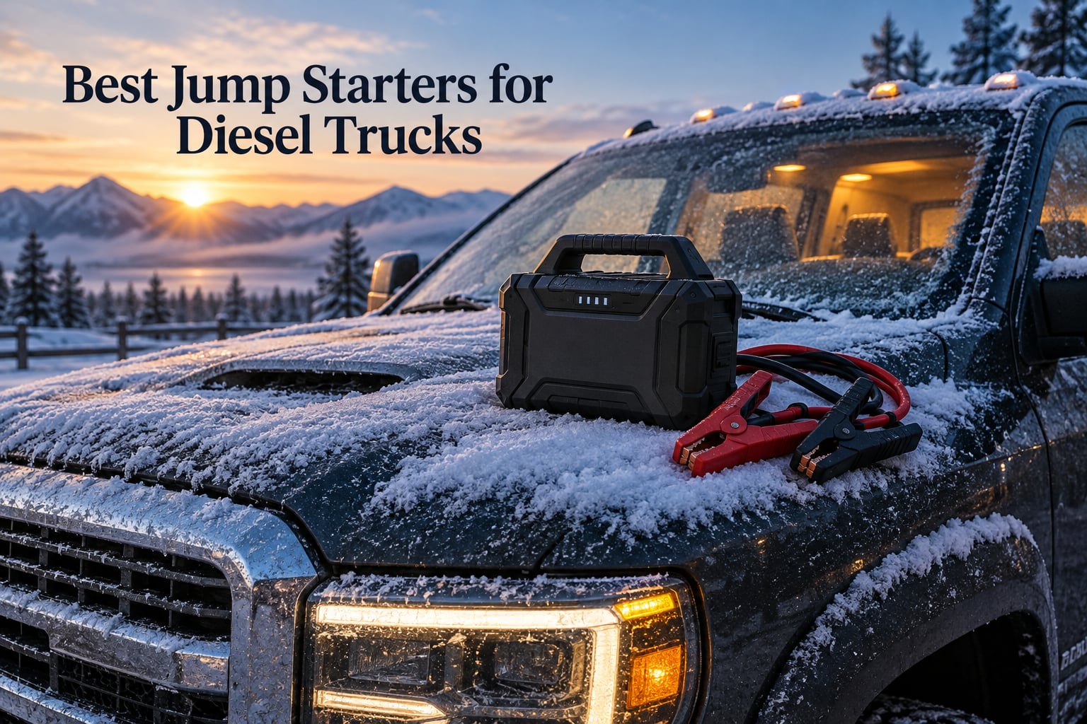 Best Jump Starters for Diesel Trucks