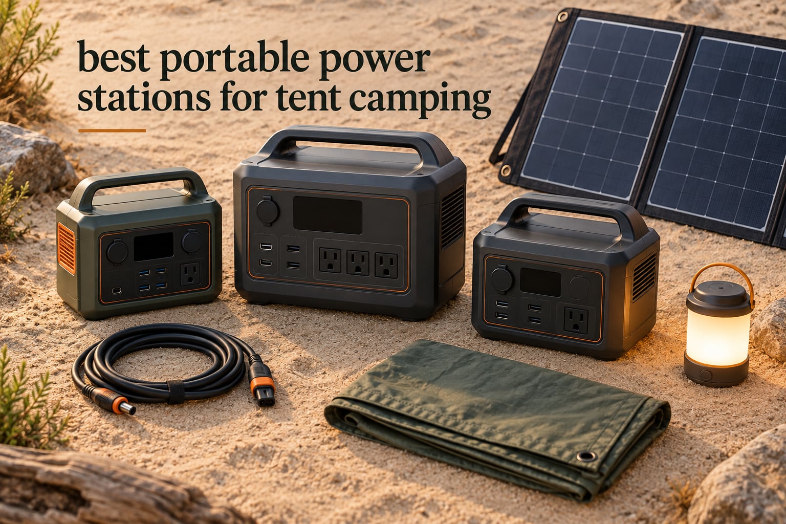 best portable power stations for tent camping