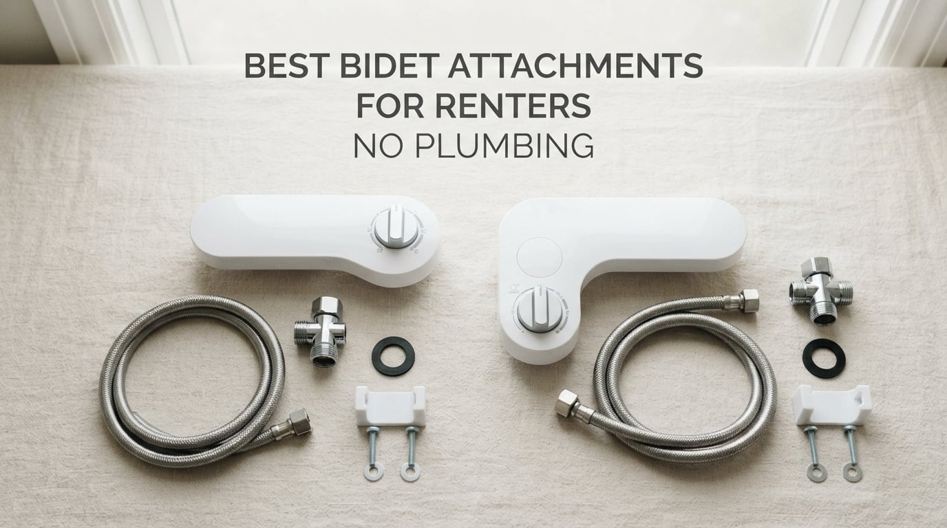 Best Bidet Attachments for Renters No Plumbing
