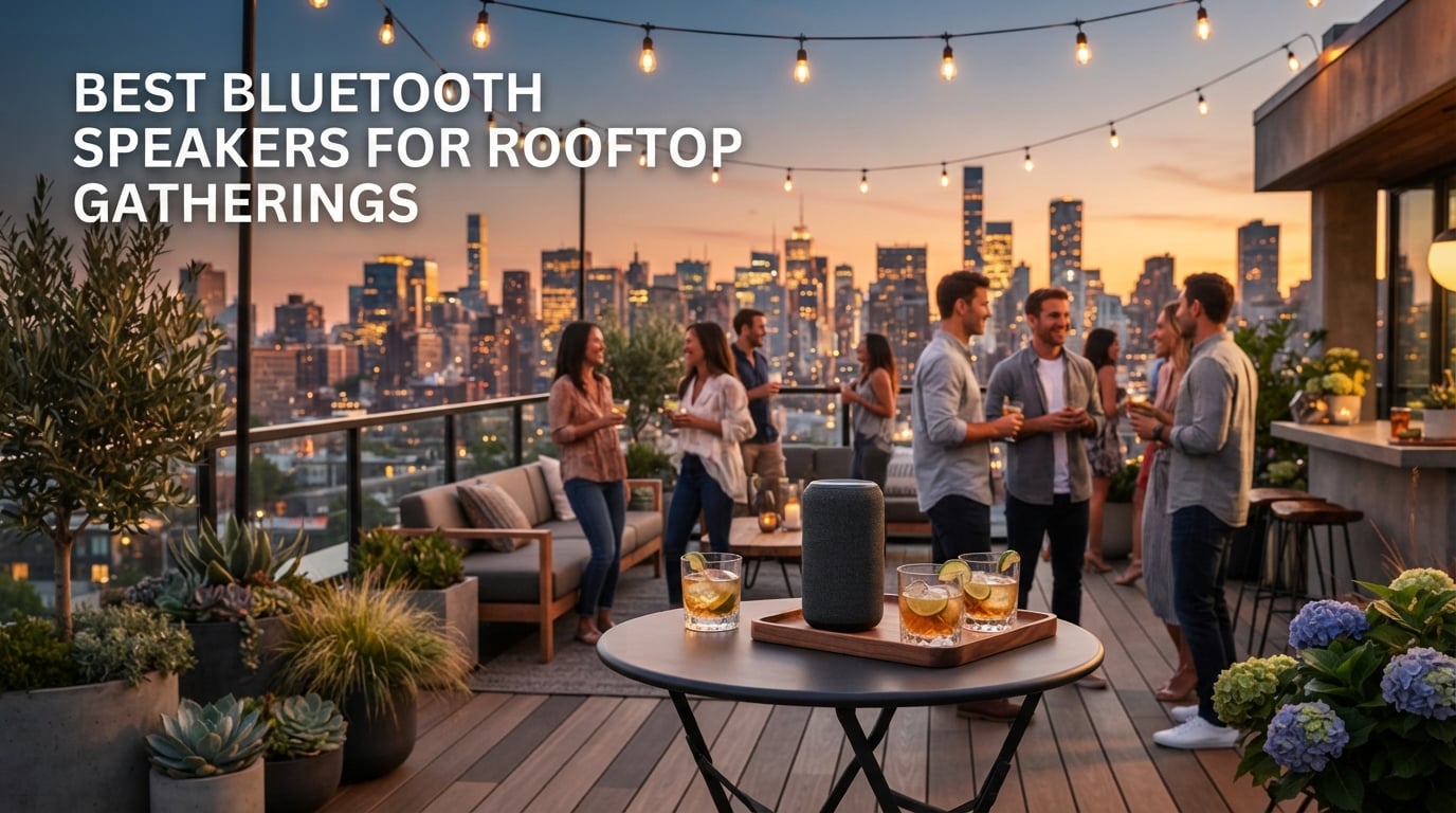Best Bluetooth Speakers for Rooftop Gatherings