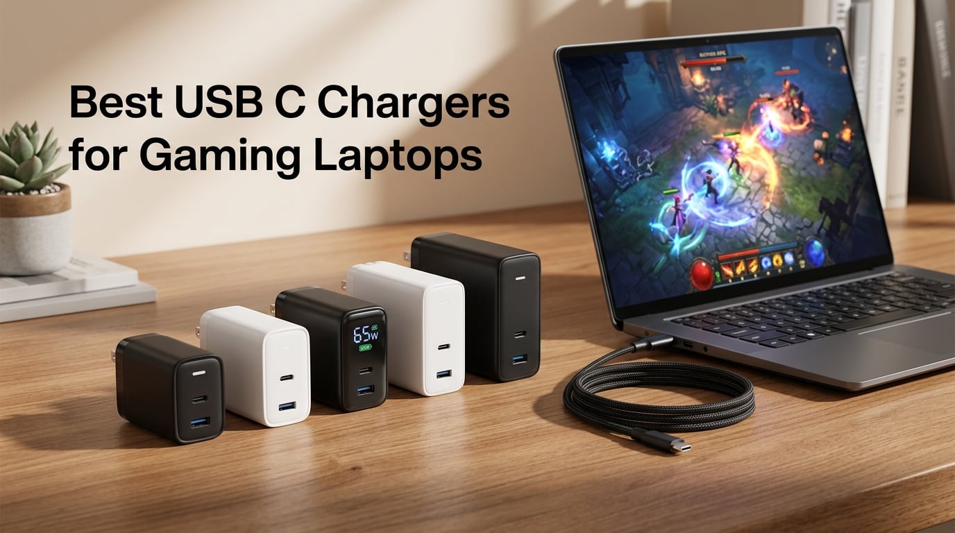 Best USB C Chargers for Gaming Laptops