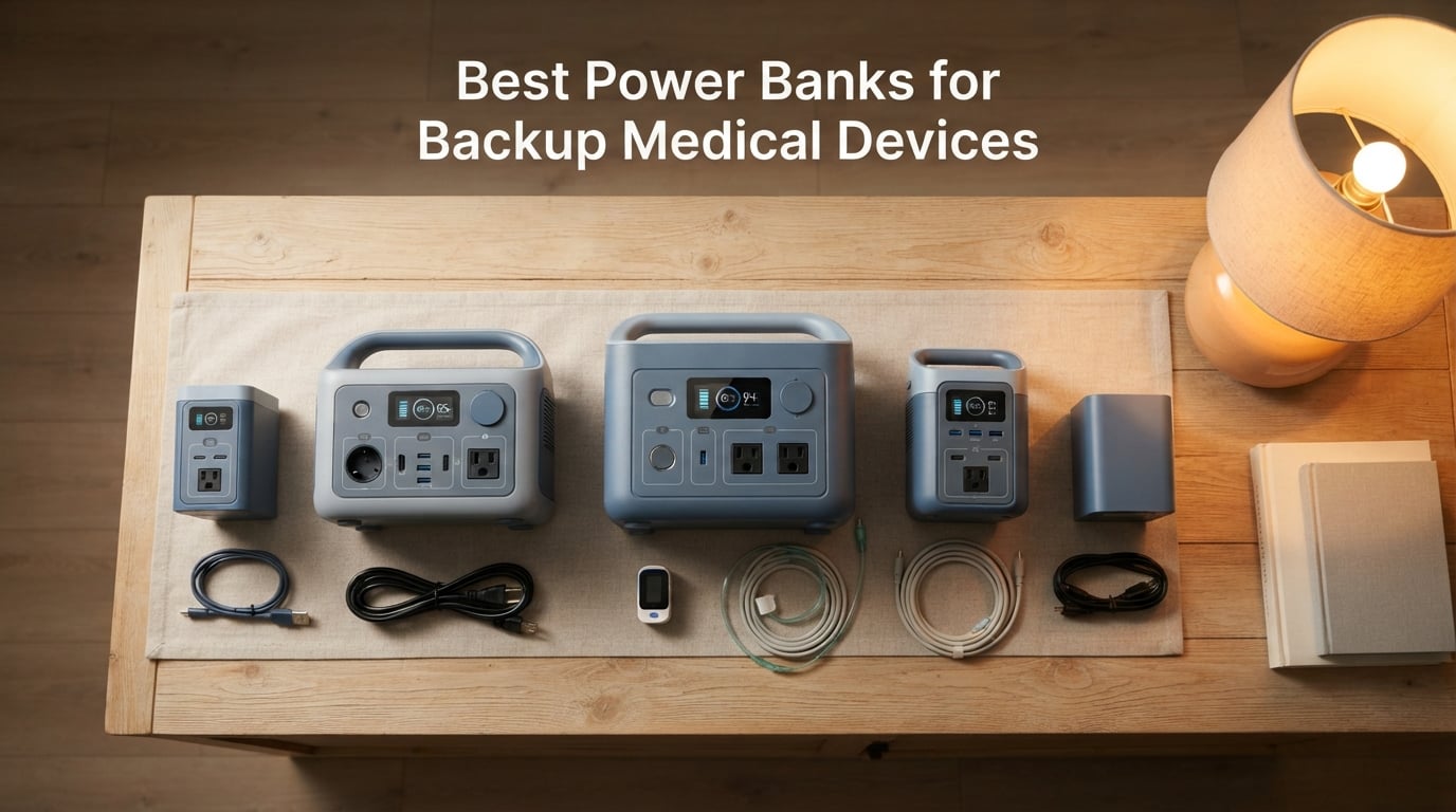 Best Power Banks for Backup Medical Devices