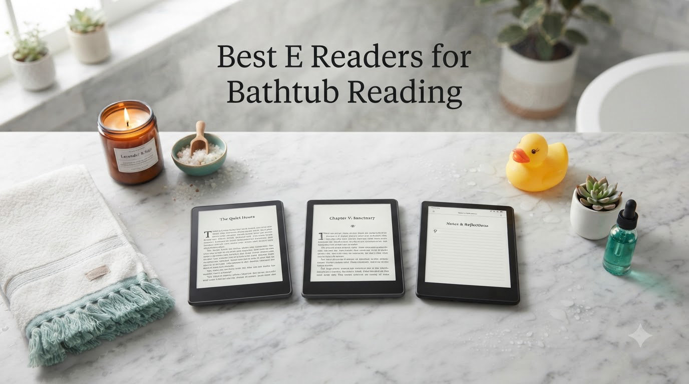 Best E Readers for Bathtub Reading