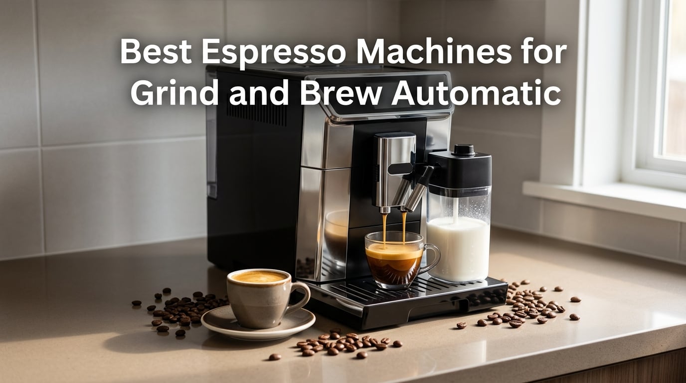 Best Espresso Machines for Grind and Brew Automatic