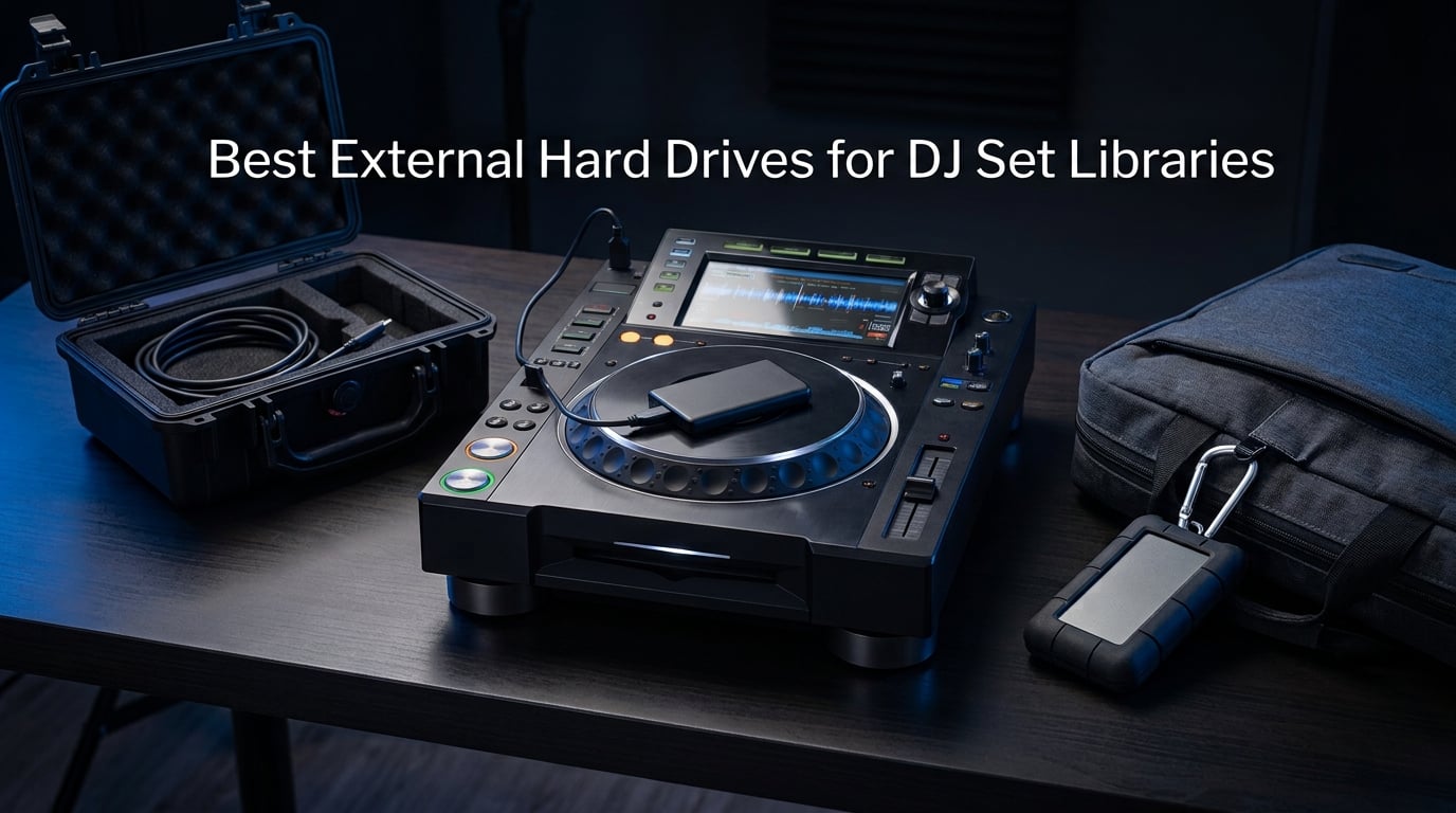 Best External Hard Drives for DJ Set Libraries