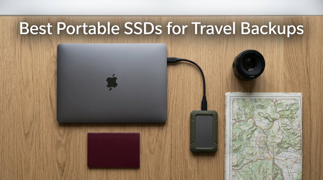 Best Portable SSDs for Travel Backups