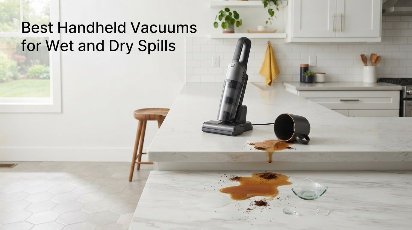 Best Handheld Vacuums for Wet and Dry Spills